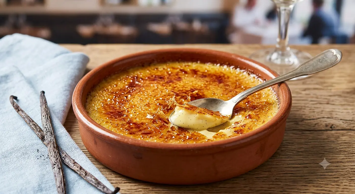 Crème brûlée à la vanille Bourbon de Madagascar — recette